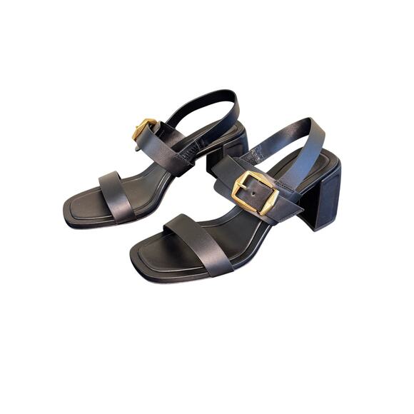 Jimmy Choo NIB Hawke 70mm Buckled Sandals in Black Size 39 - Picture 8 of 12